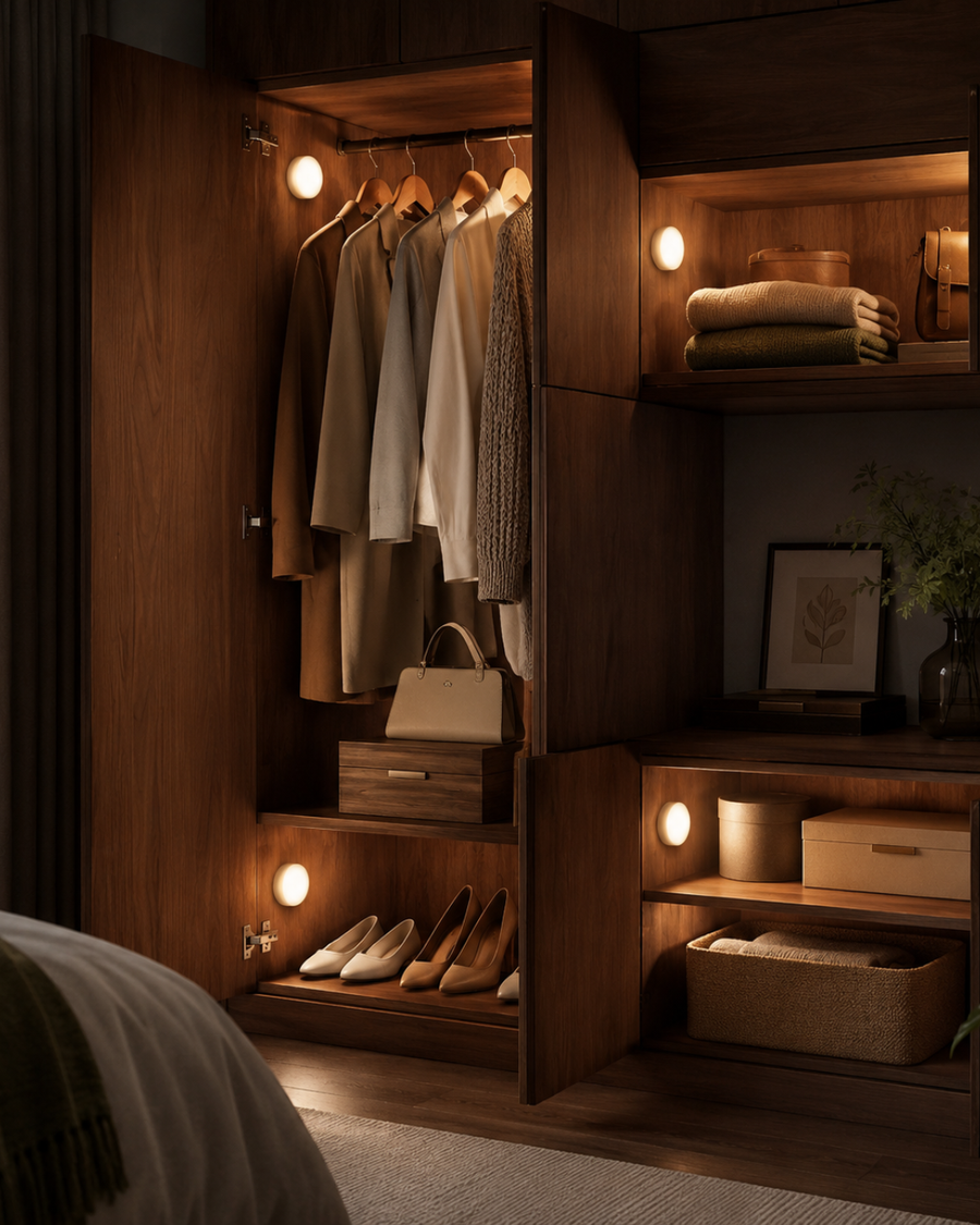 Closets and cabinets